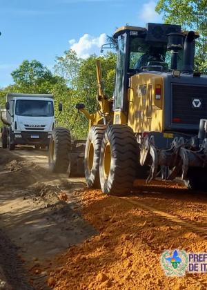 Manutenção dos ramais do Municipio de Itaubal