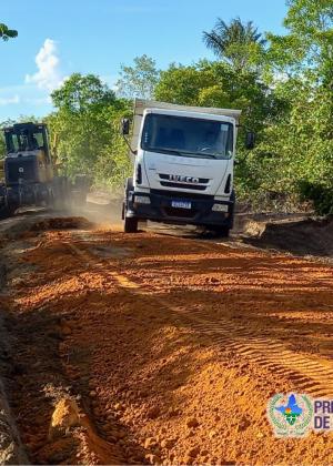 Manutenção dos ramais do Municipio de Itaubal