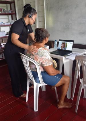 Ações de saúde na região Ribeirinha!!!