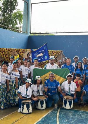 O Grupo de Marabaixo da Escola Estadual Wilson Hill de Araújo de Itaubal dividiu o prêmio de 1° Lugar com a Escola José Bonifácio( Curiau) no VI Festival de Marabaixo do Estado do Amapá!
