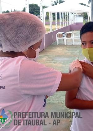 ação para testagem e vacinação 