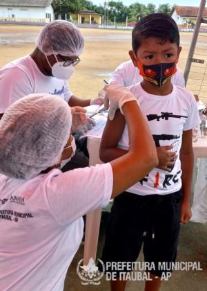 ação para testagem e vacinação 