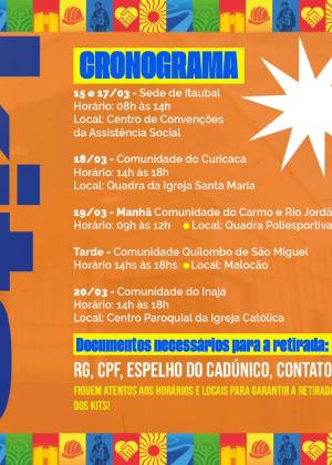 ATENÇÃO, COMUNIDADE! 