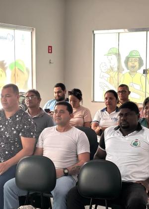 A Secretaria Municipal de Saúde realizou, nesta quinta-feira (03), um encontro com o Conselho Municipal de Saúde e profissionais da Atenção Primária para a construção do Plano Anual de Saúde (PAS).