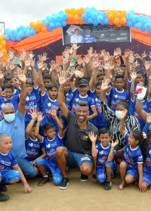 O Projeto é do Instituto Léo Moura 