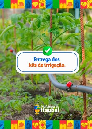 É HORA DE UM SUPER GANHO PARA ITAUBAL! 