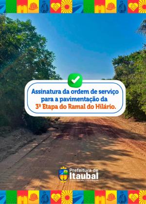 É HORA DE UM SUPER GANHO PARA ITAUBAL! 