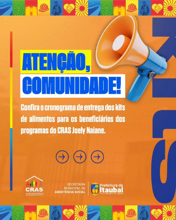 ATENÇÃO, COMUNIDADE! 