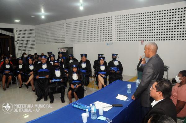 Outorga da turma de Pedagogia  Município de Itaubal