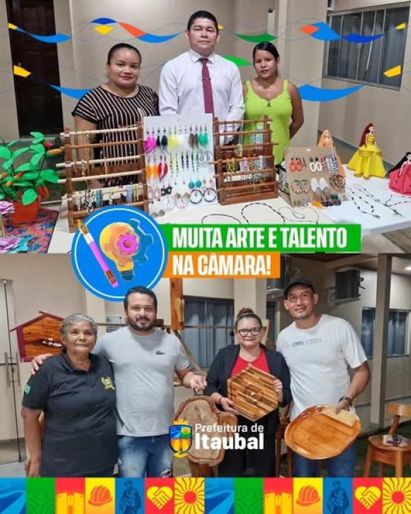 Incentivo a economia criativa de Itaubal !