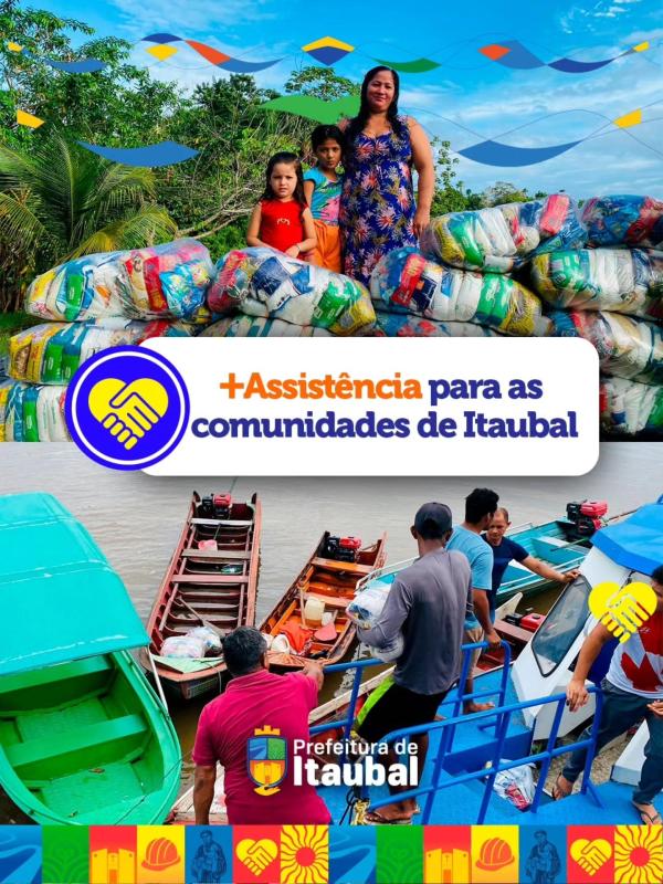 Mais assistência para as comunidades de Itaubal!