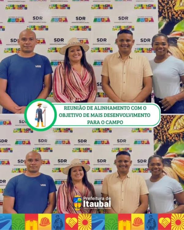 Mais desenvolvimento para o campo! 