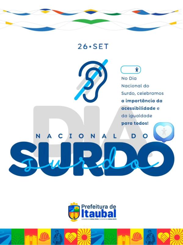 26 de setembro – Dia Nacional do Surdo 