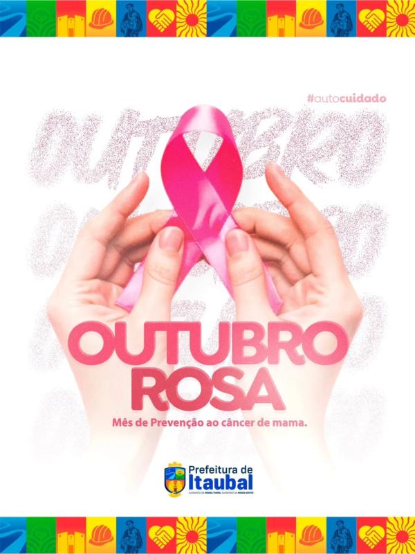 Seja bem-vindo mês de outubro, que chega trazendo uma mensagem especial: a importância da conscientização e da prevenção ao câncer de mama. Seja bem-vindo mês de outubro, que chega trazendo uma mensagem especial: a importância da conscientização e da prev