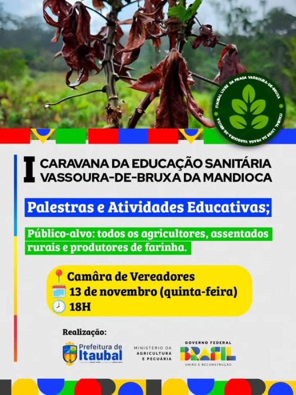  Atenção, agricultores, assentados rurais e produtores de farinha!