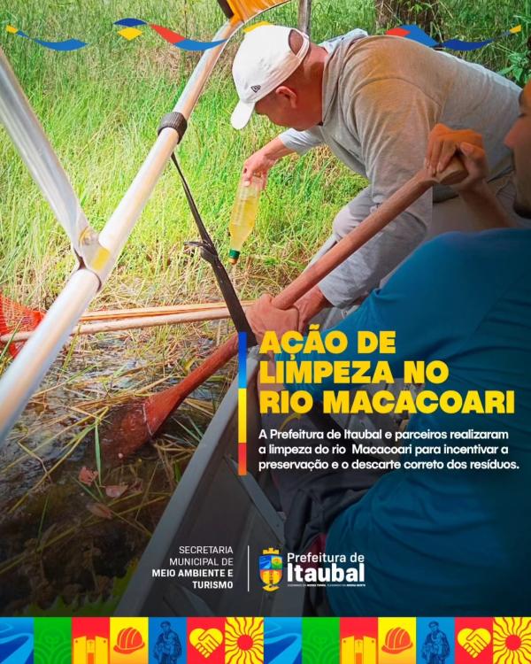 Ação de Limpeza no Rio Macacoari (Curicaca)