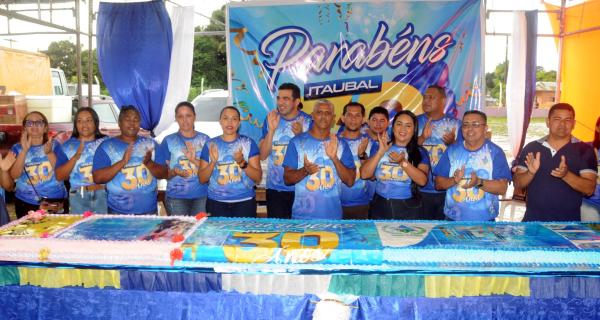 30 anos do município de Itaubal, dia do trabalhador e dia das mães.