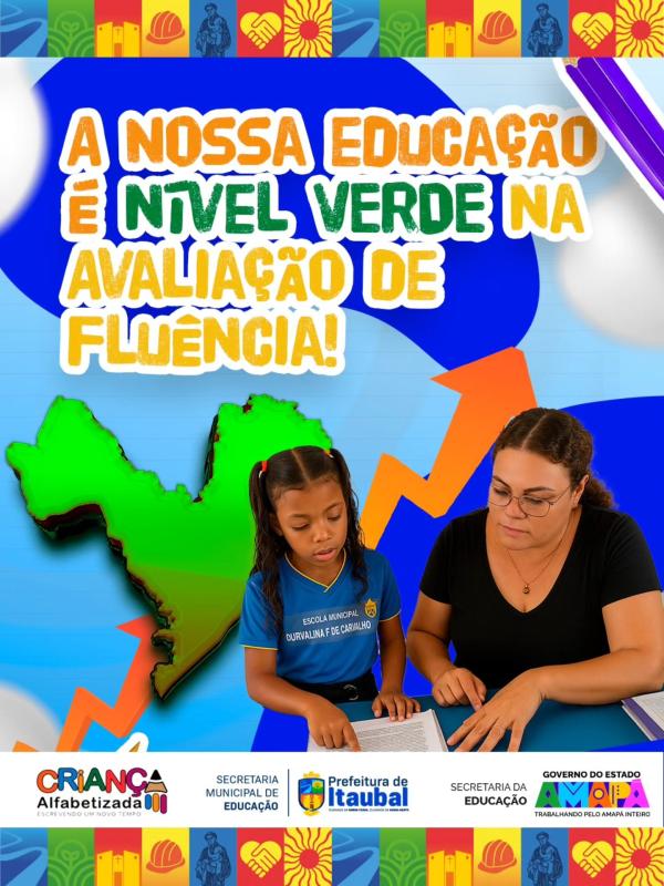 Educação em Itaubal avança.