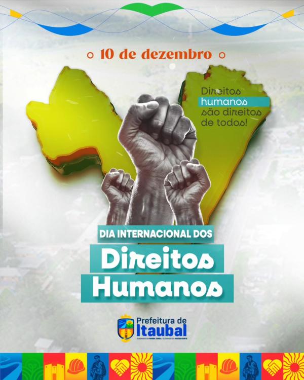 No Dia Internacional dos Direitos Humanos, reforçamos nosso compromisso com a justiça, a inclusão e o respeito.