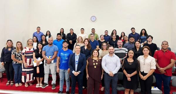 Capacitação do TCE em Itaubal. A iniciativa fortalece a qualificação das equipes e o compromisso com a transparência e a boa gestão pública.