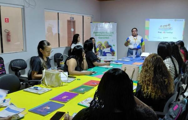 1º Encontro Formativo do Programa ProLEEI fortalece a Educação Infantil em Itaubal 