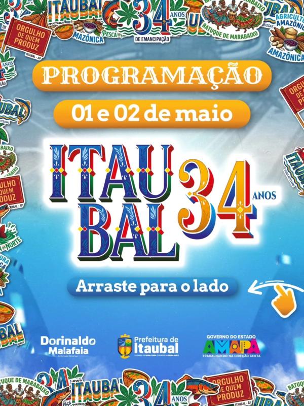 Itaubal 34 anos! 
