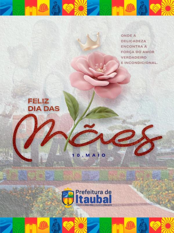 A todas as mães de Itaubal, nossa homenagem, carinho e gratidão por serem exemplo de dedicação, cuidado e força dentro de cada família e da nossa comunidade. Feliz Dia das Mães!
