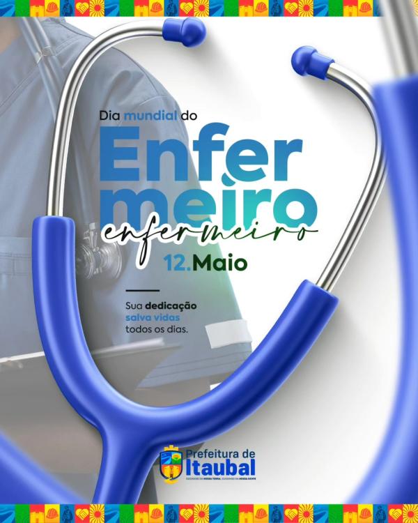 Hoje é dia de reconhecer a dedicação, o cuidado e o compromisso de todos os enfermeiros e enfermeiras que cuidam da nossa população com amor e responsabilidade. 