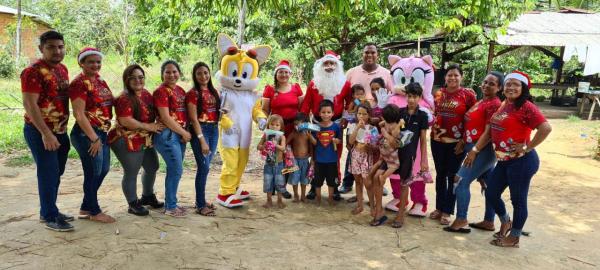 A quinta Edição do Projeto Natal Solidário chega até às comunidades