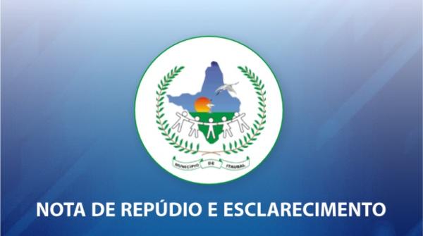 Comunicado a população de Itaubal