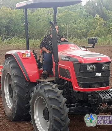 Prefeitura de Itaubal inicia os trabalhos de Arados (preparo de solo) aos Agricultores do Município